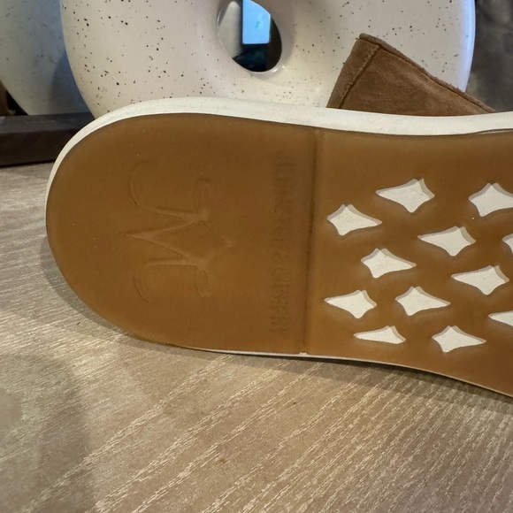 Johnston & Murphy Brown Suede Slip-On Loafers - Picture 4 of 7